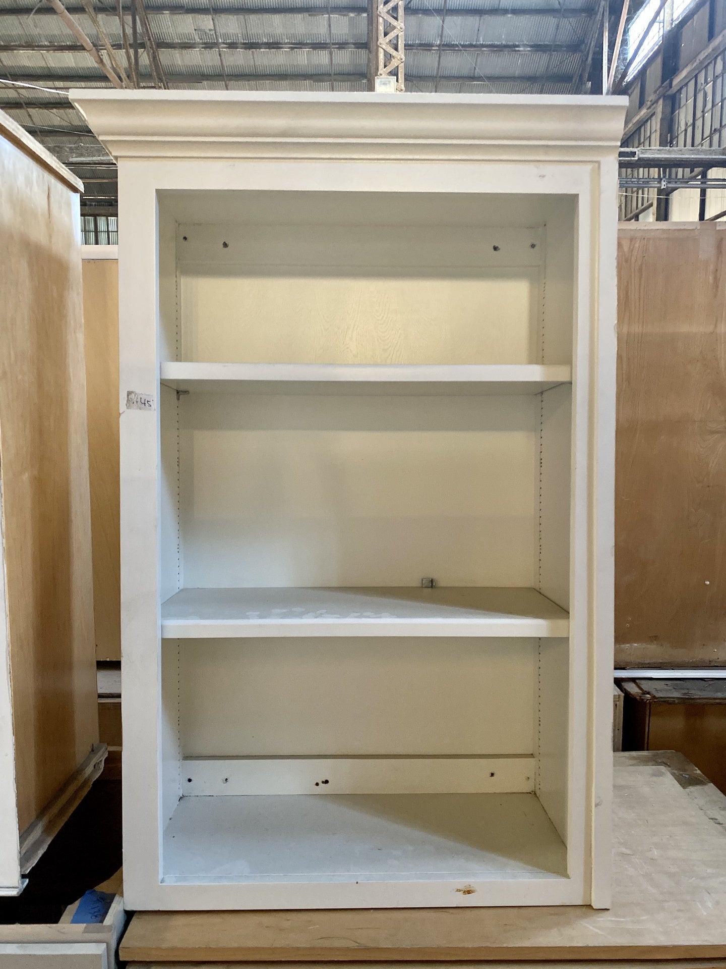 White Open Top Cabinet TRP