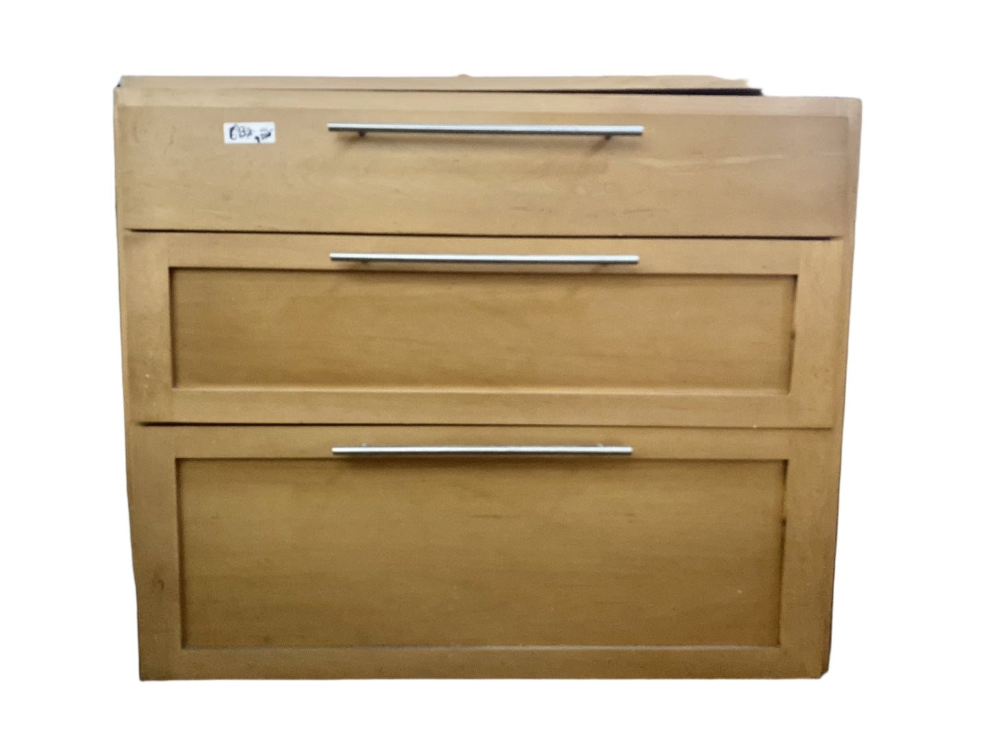 Light Brown 3 Drawer Bottom Cabinet CB7