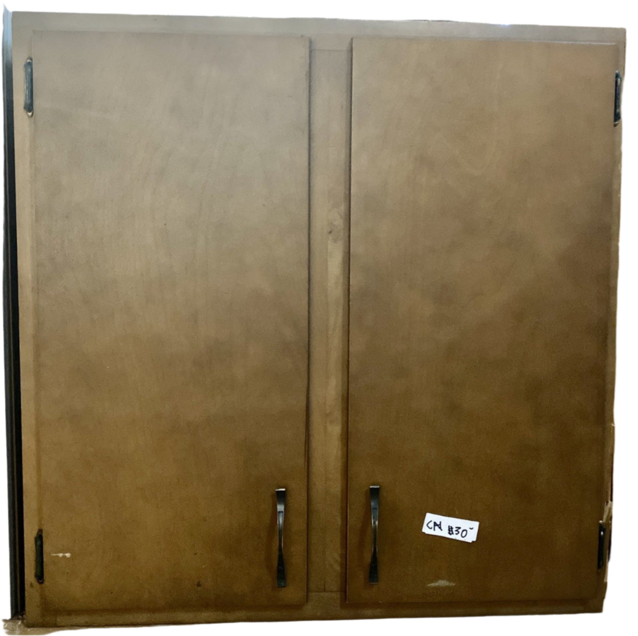 Brown Vintage Hardware 2 Drawer Cabinet CA1