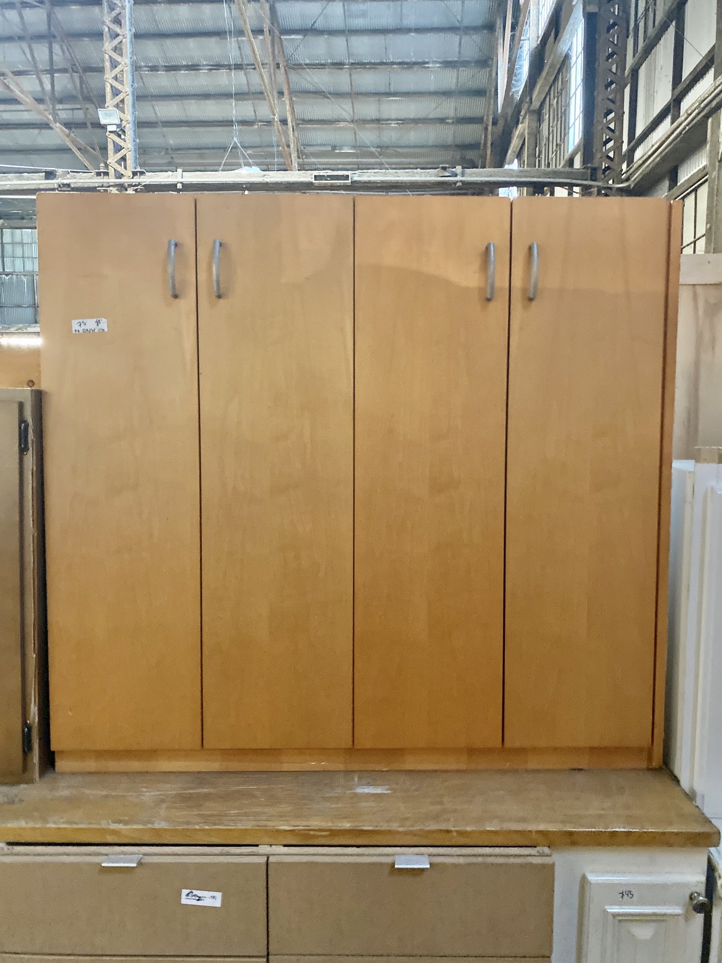 Rose 2 Drawer Wooden Cabinet AN8