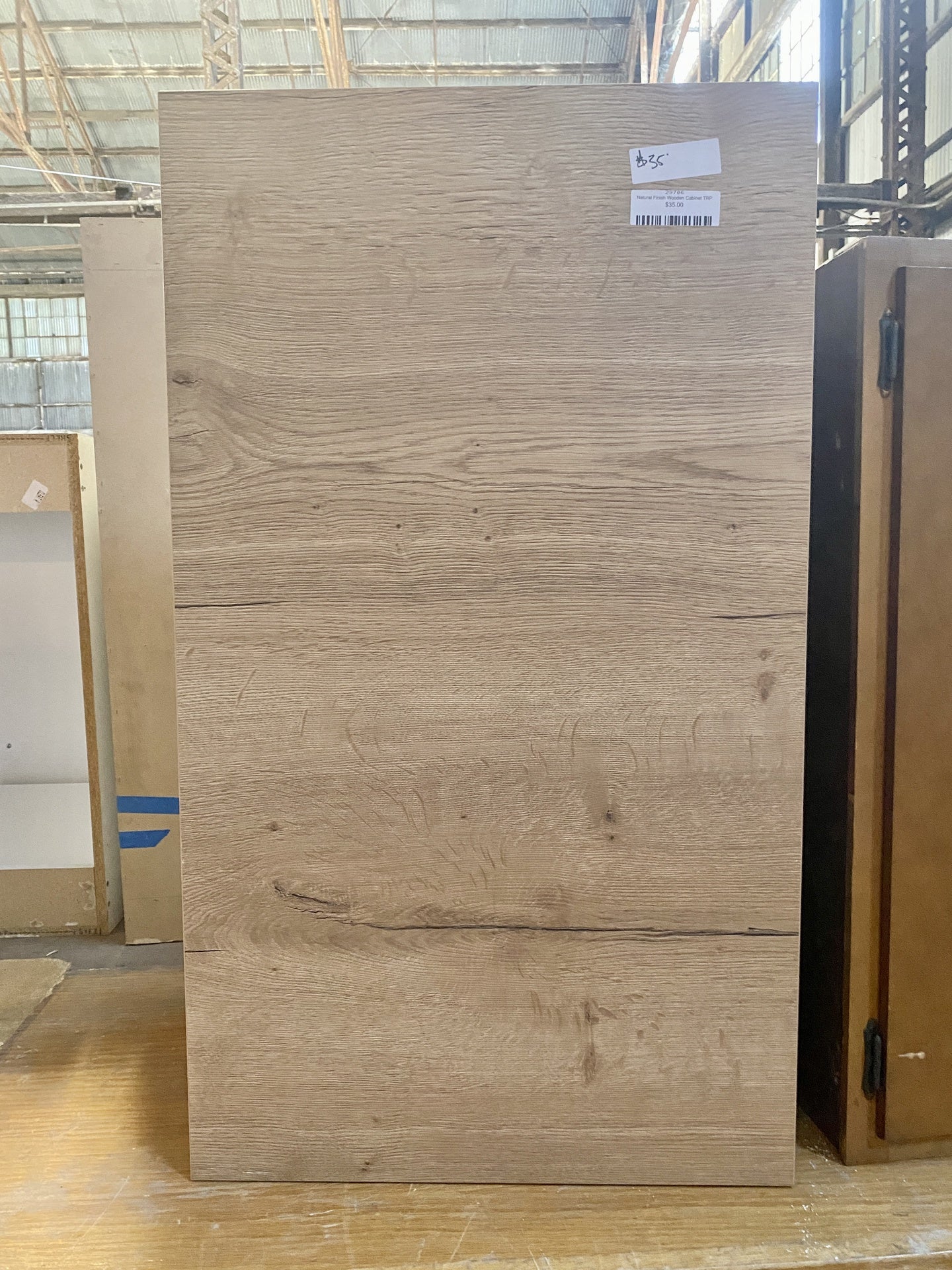 Natural Finish Wooden Cabinet TRP