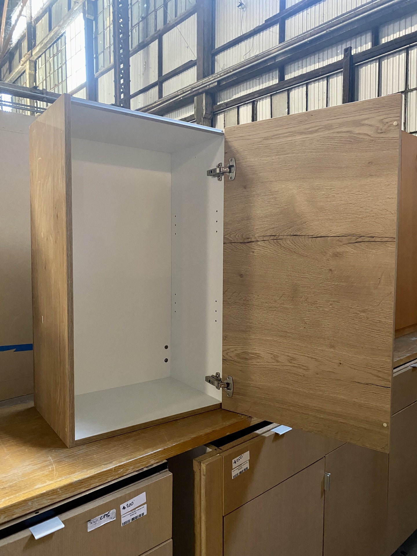Natural Finish Wooden Cabinet TRP