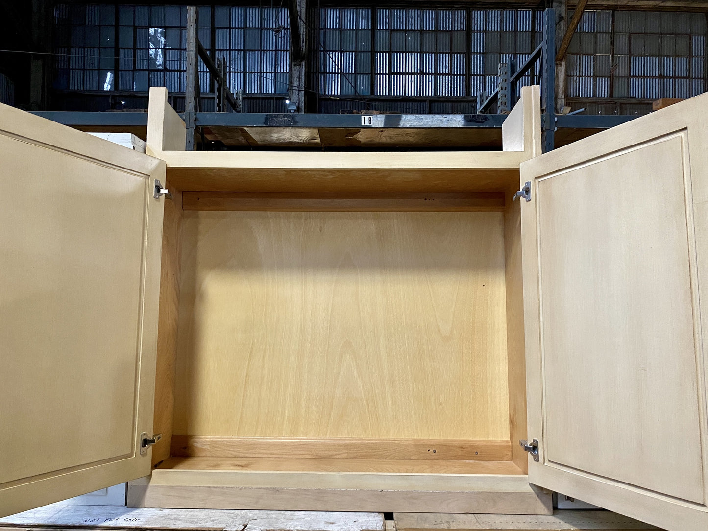 Light Brown 2 Door Cabinet TRP