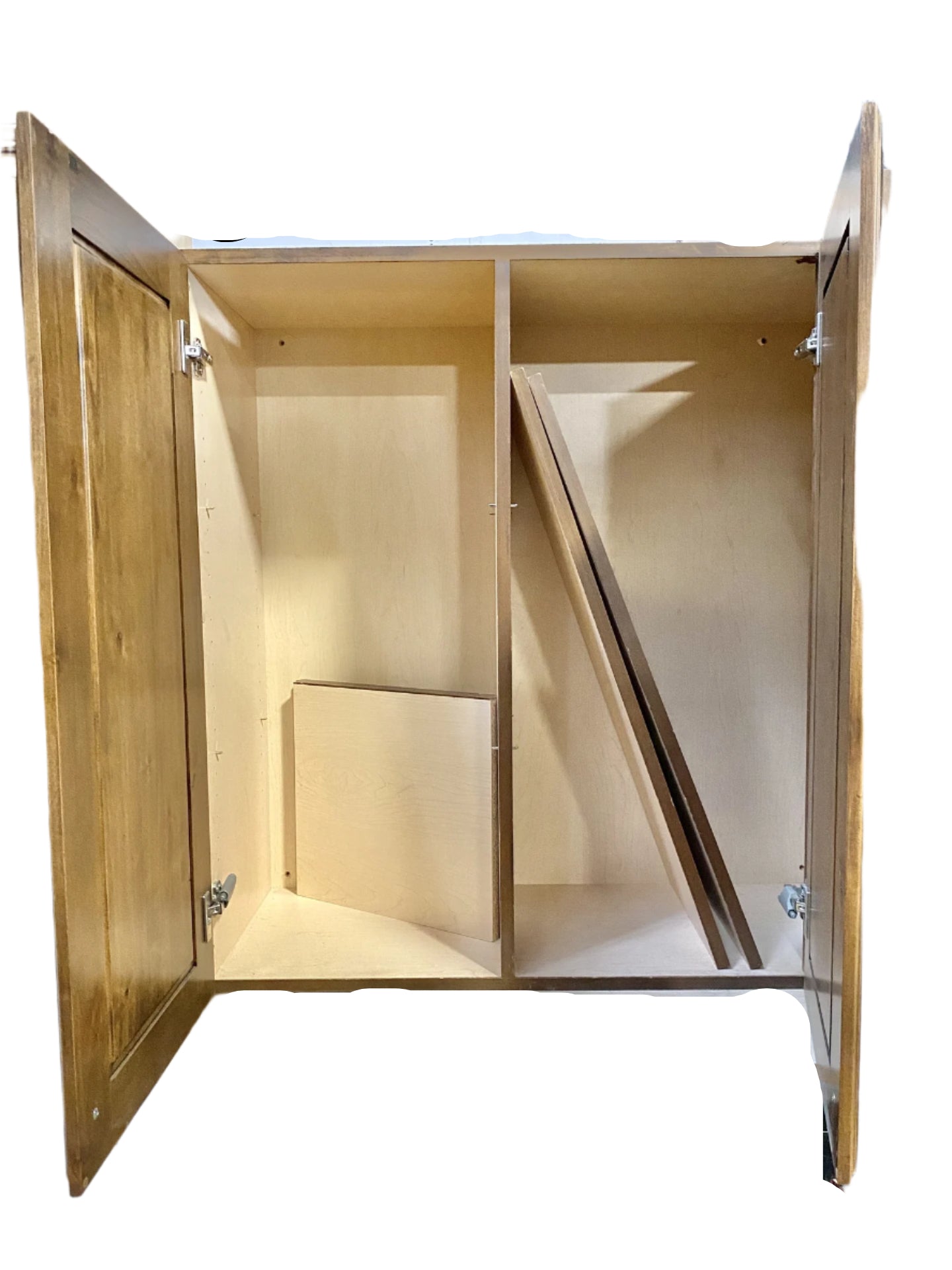 Dark Brown 2 Door Cabinet BS7