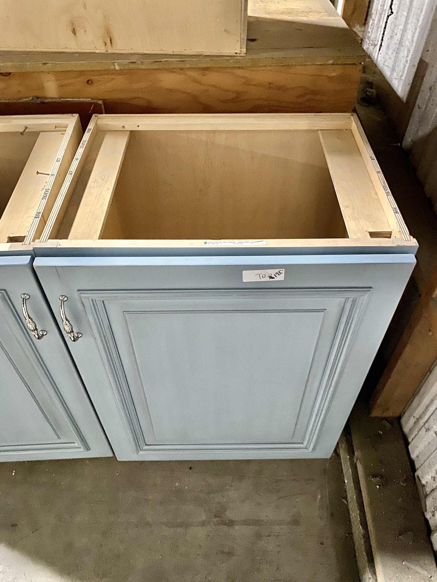 Blue Bottom Cabinet 1 Door TRP