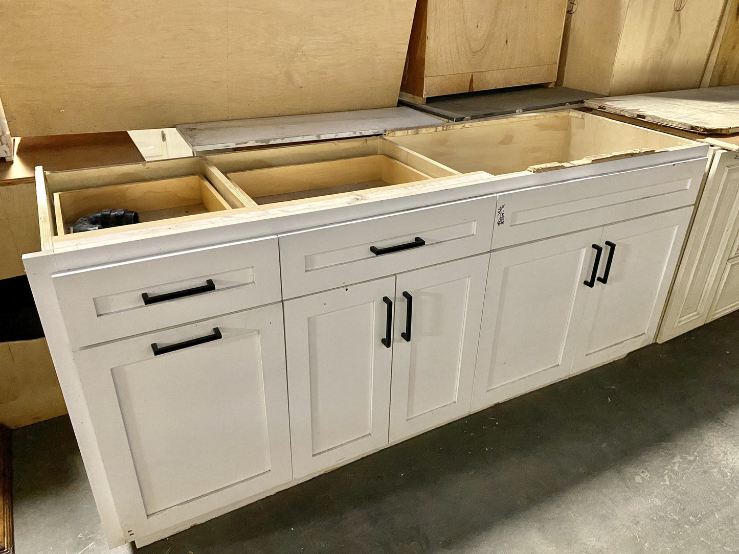 White Bottom Cabinet CG2