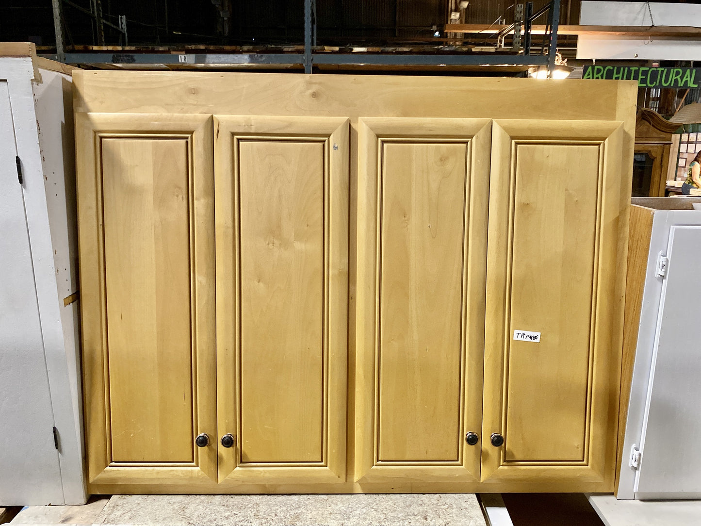 Light Brown 4 Door Cabinet TRP