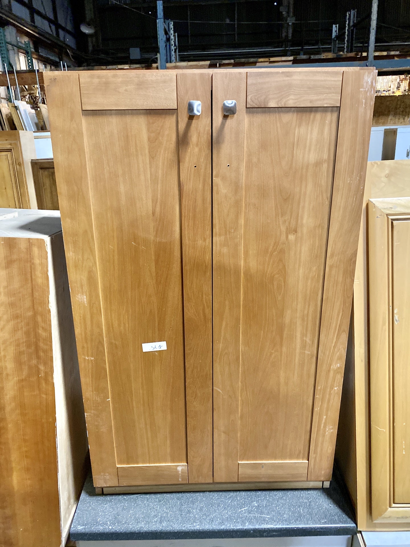 Brown 2 Door Single Cabinet TRP