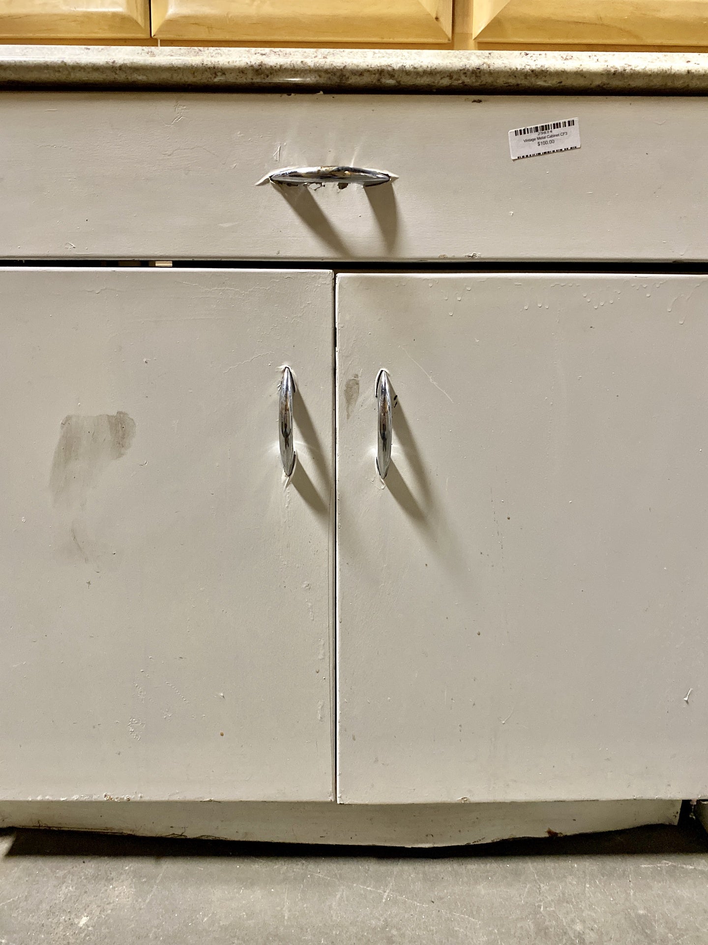 Vintage Metal Cabinet CF3