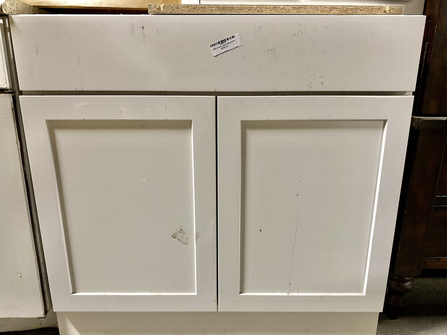 White 2 Door Lower Cabinet TRP