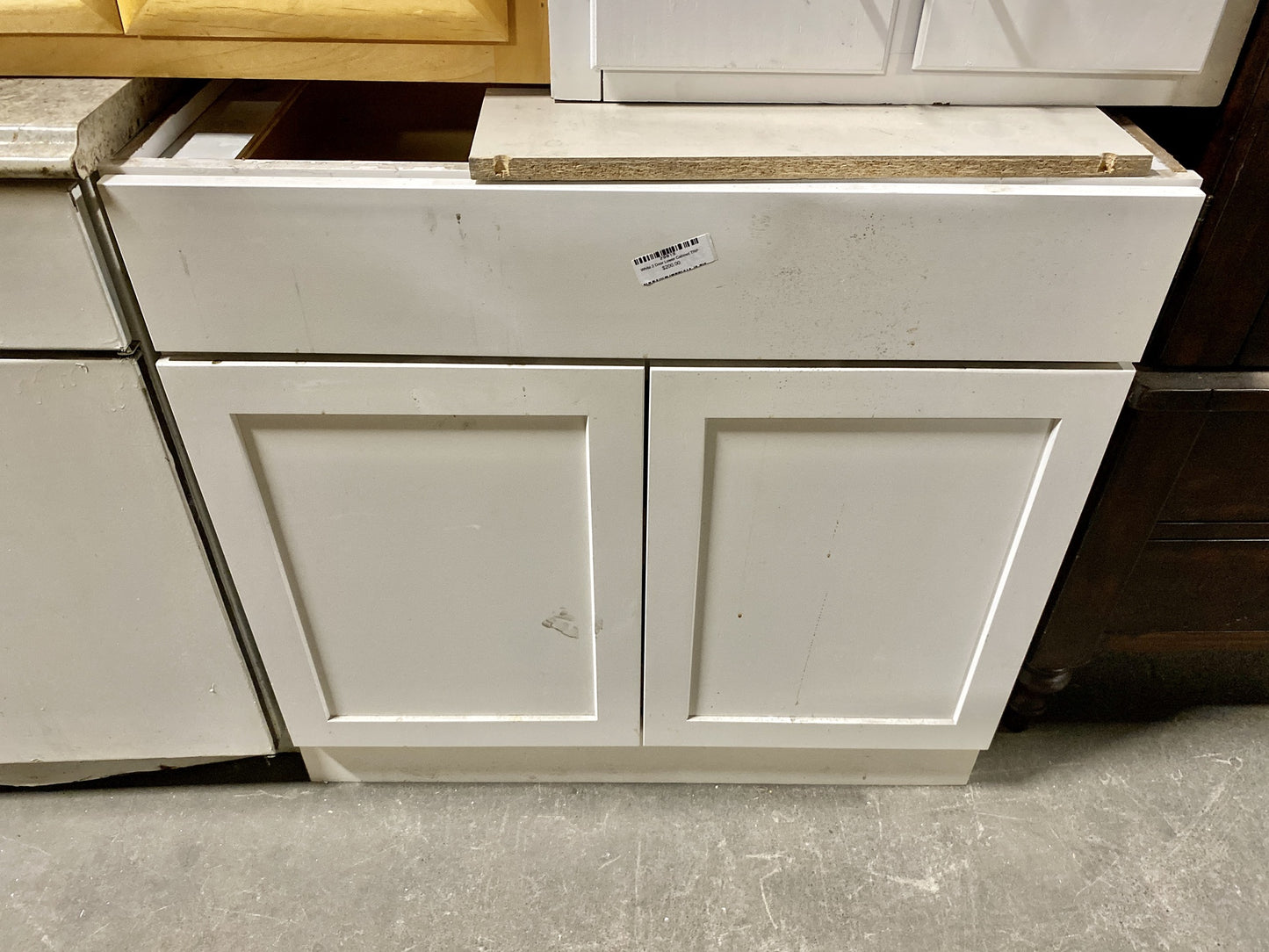 White 2 Door Lower Cabinet TRP