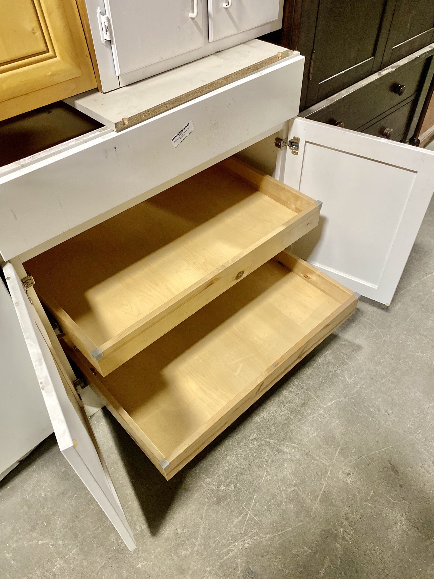 White 2 Door Lower Cabinet TRP