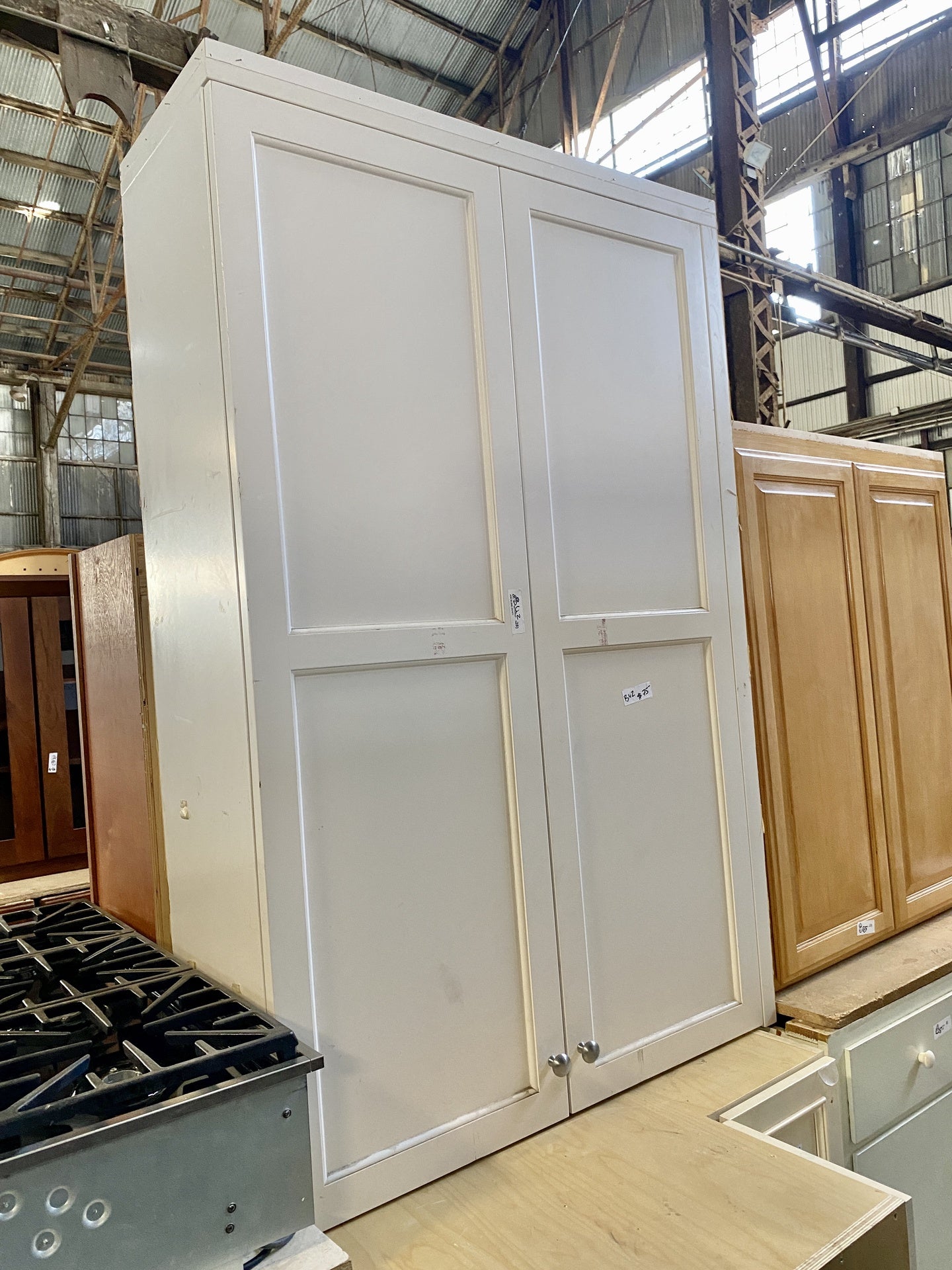 White 2 Door Top Cabinet BU2
