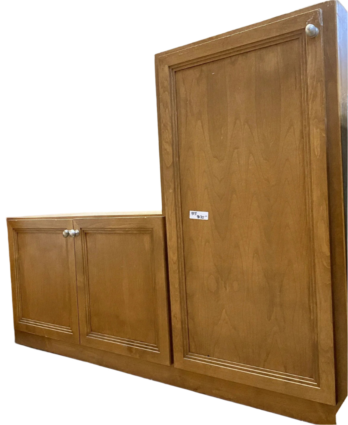 Brown L Shaped Cabinet BT3