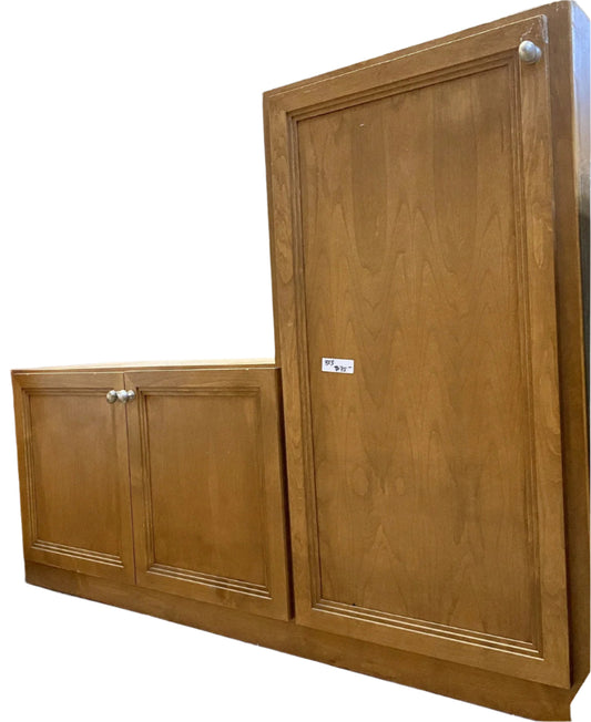 Brown L Shaped Cabinet BT3
