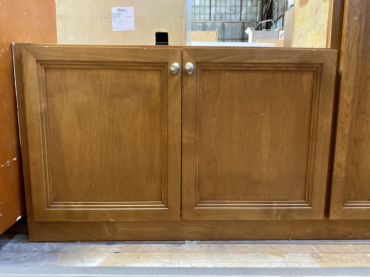 Brown L Shaped Cabinet BT3