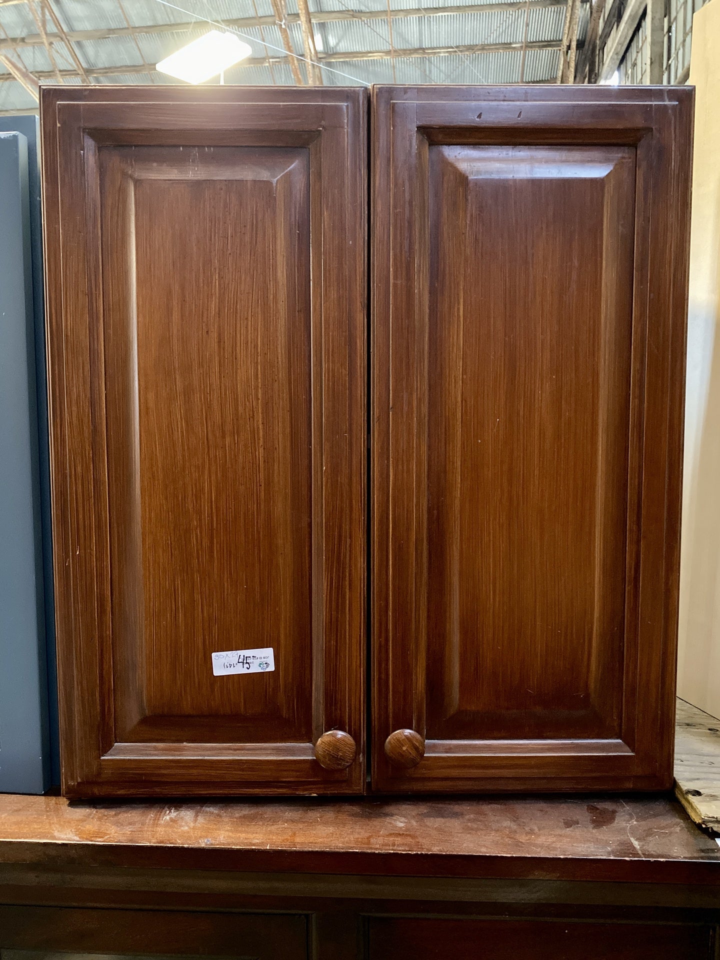 Brown 2 Door Cabinet TRP