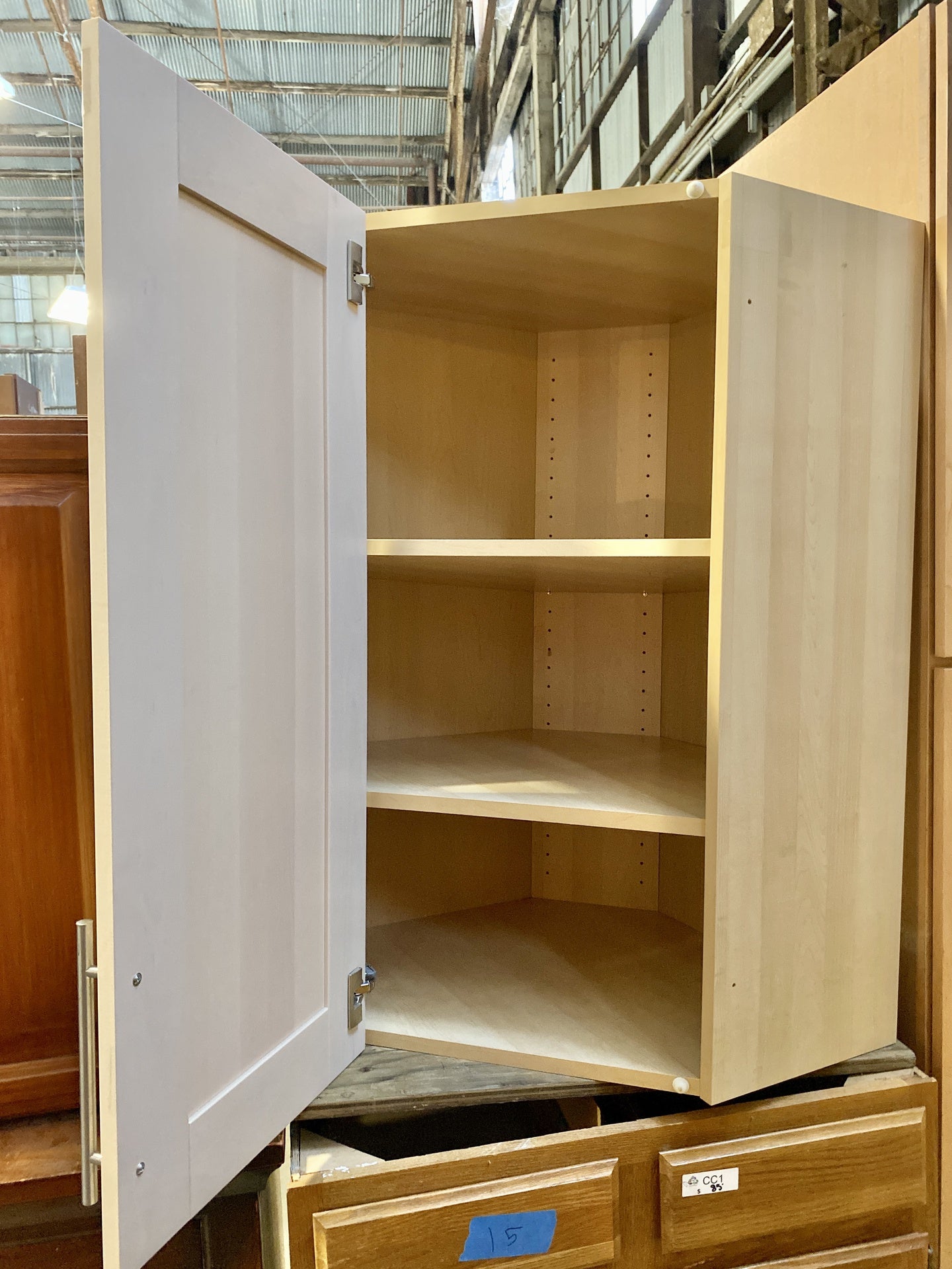 Corner Cabinet Beige TRP