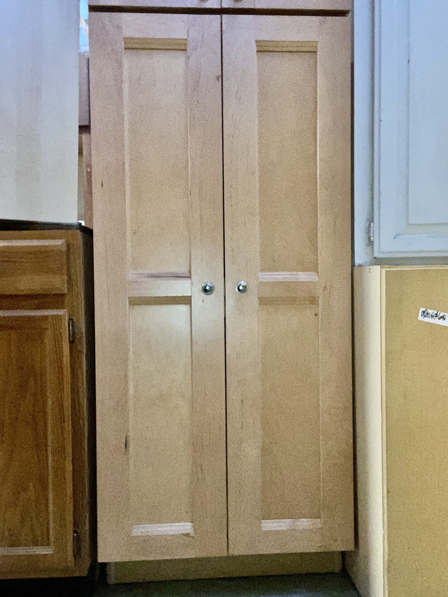 Tall Wooden 4 Door Cabinet CE8