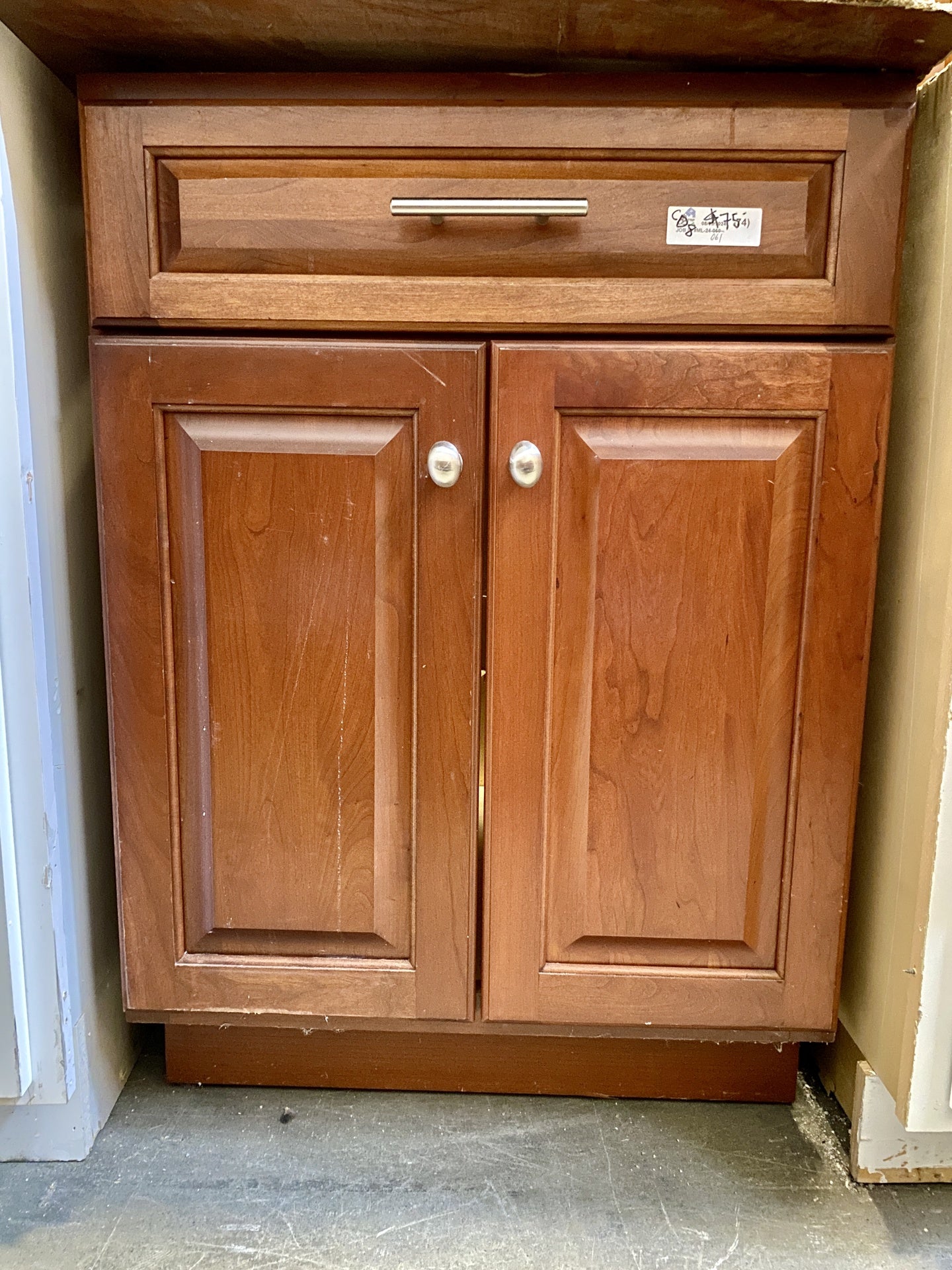 Brown Bottom Cabinet CD8