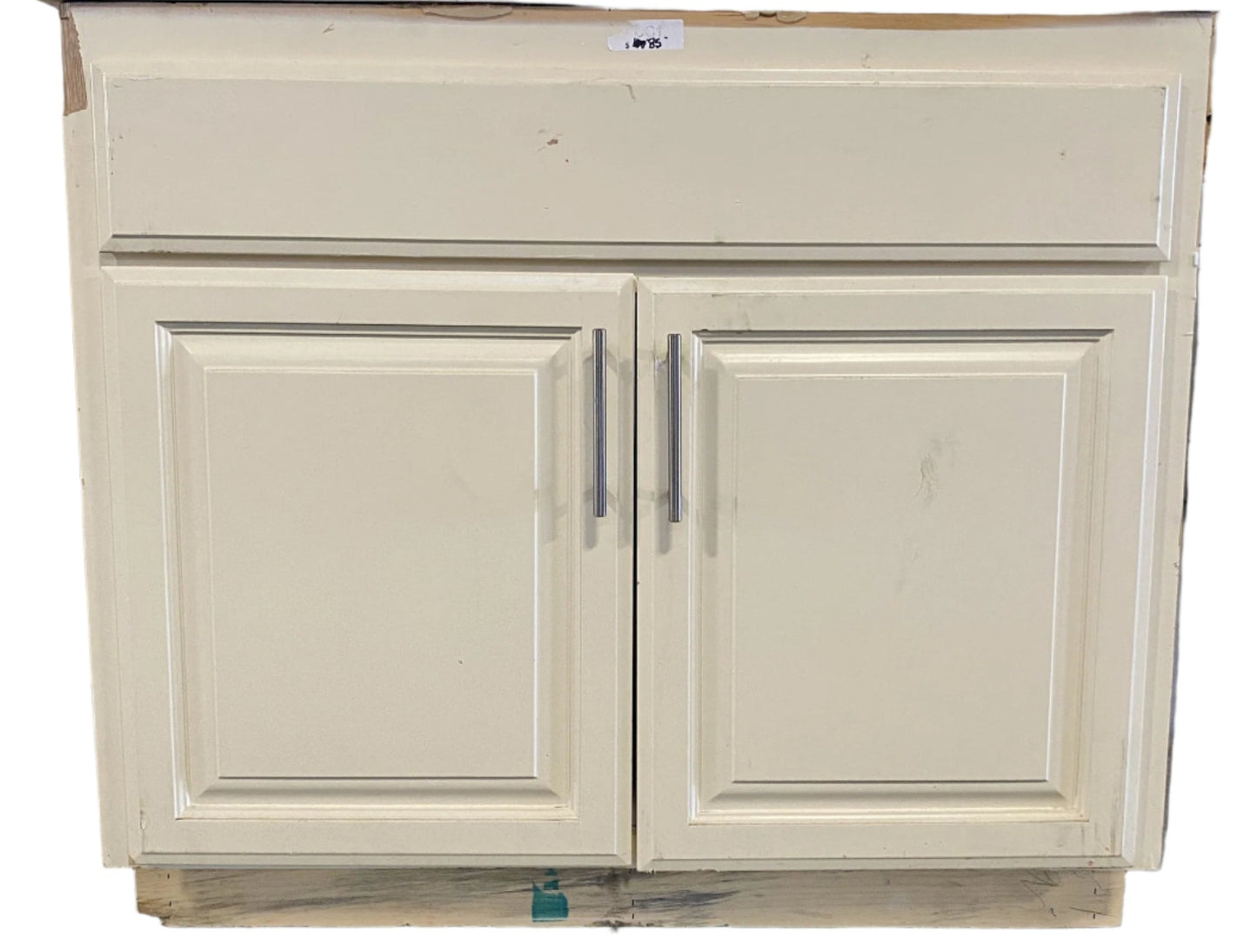 Large Cream 2 Door Cabinet CC1
