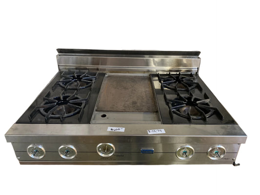 Viking Cooktop 4 Burner Griddle TRP