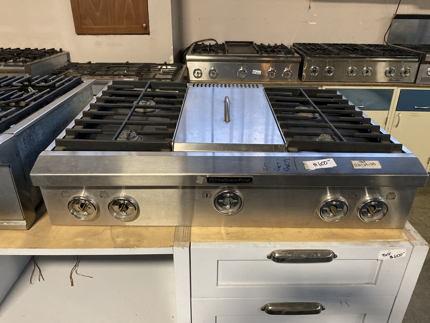 Kitchen Aid Cooktop 4 Burner TRP