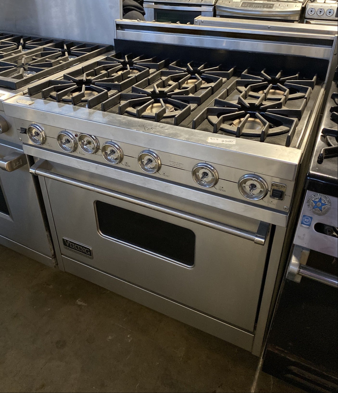 Viking 6 Burner Range BV4