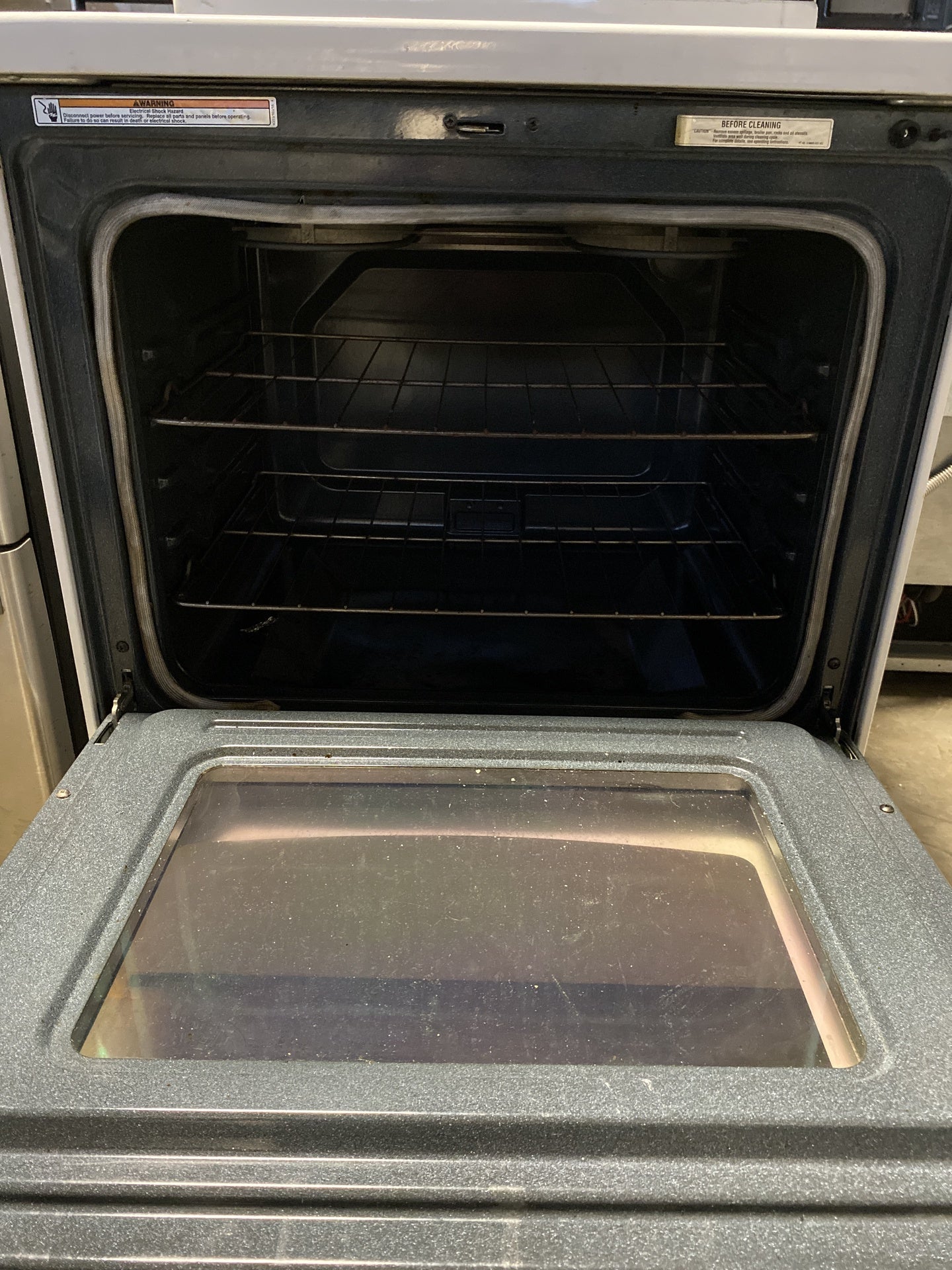Maytag Electric Stove White CE3