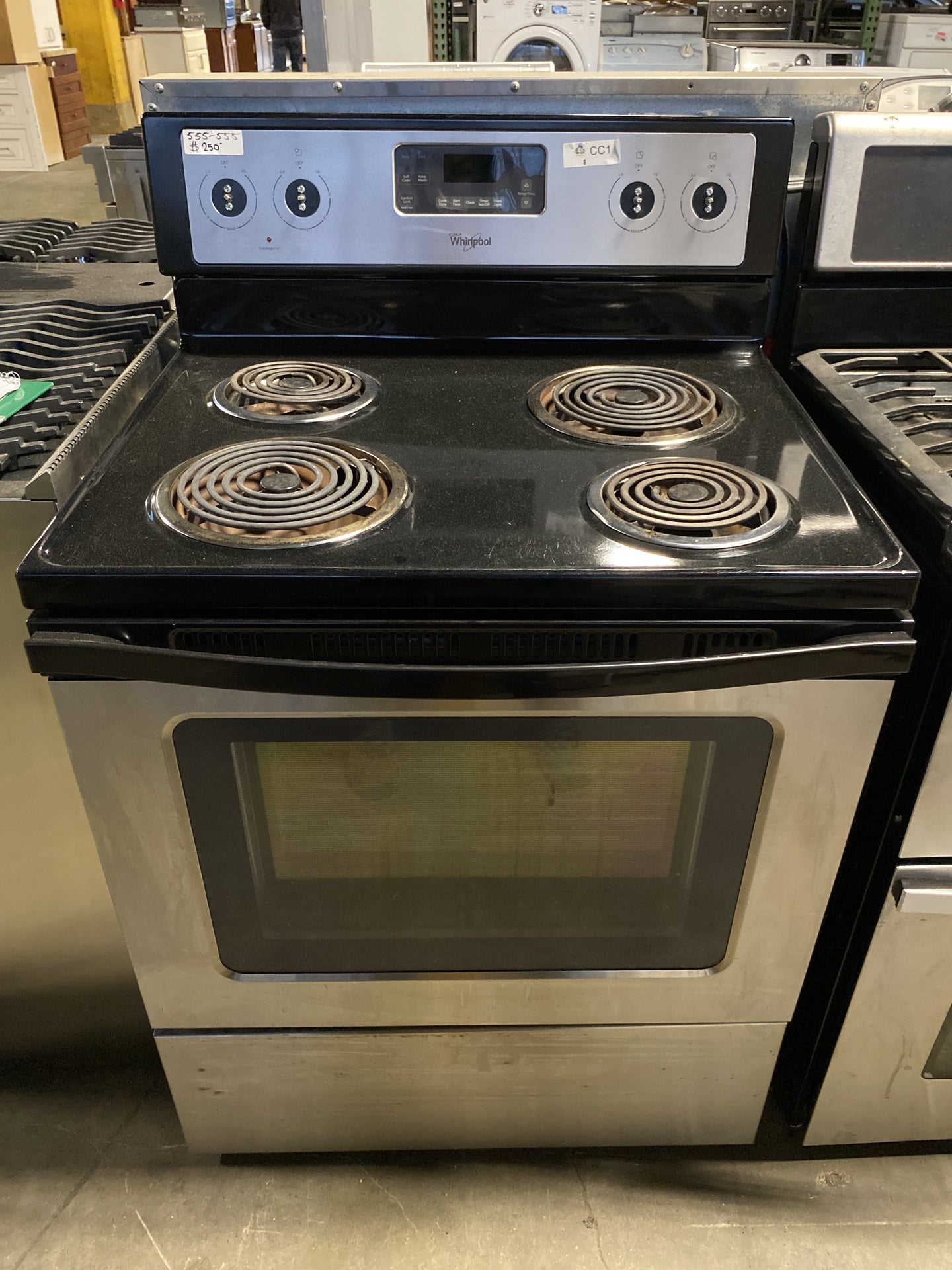 Whirlpool Electric Range CC1