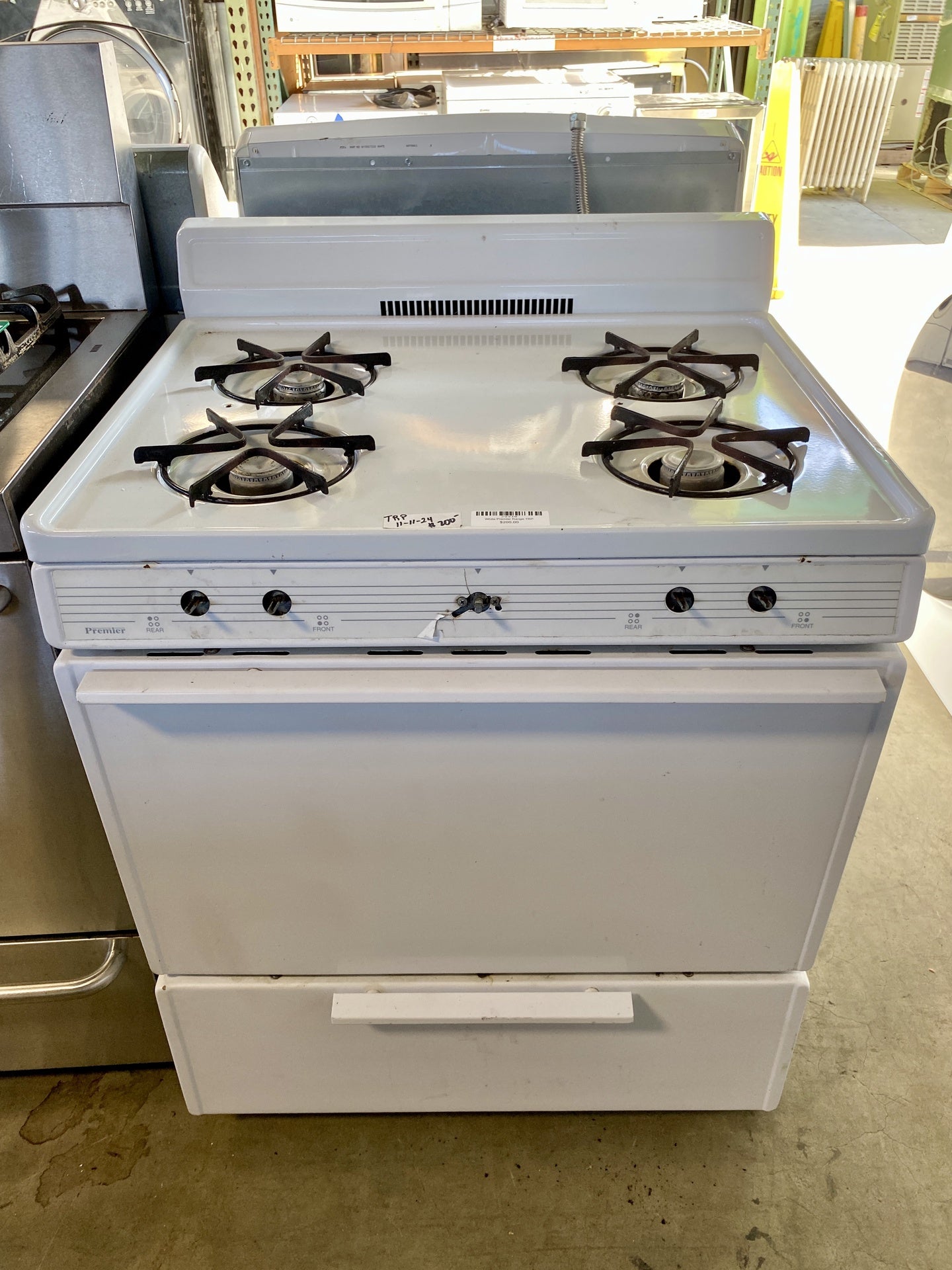 White Premier Range TRP