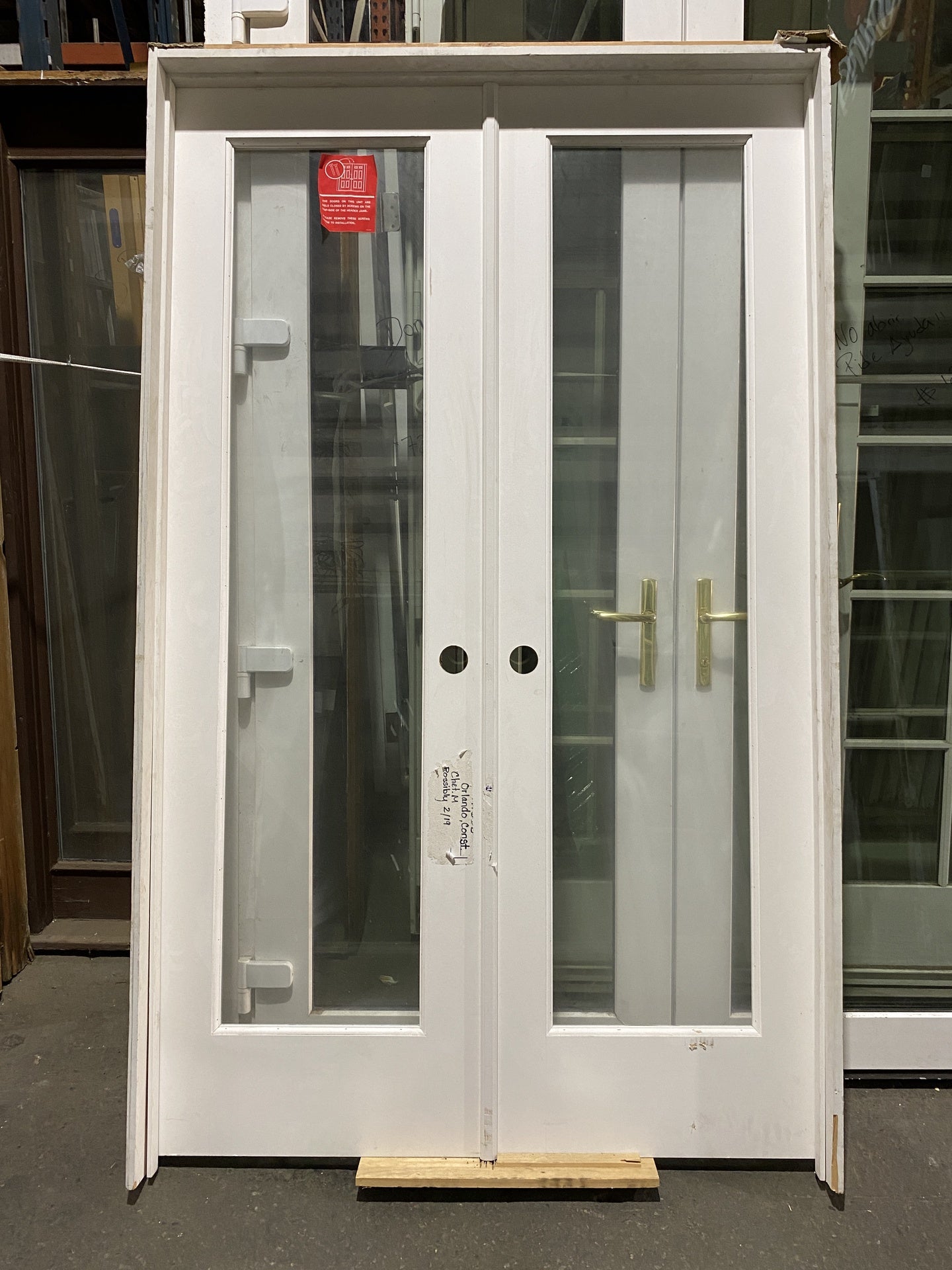 Wooden Exterior Double Door TRP