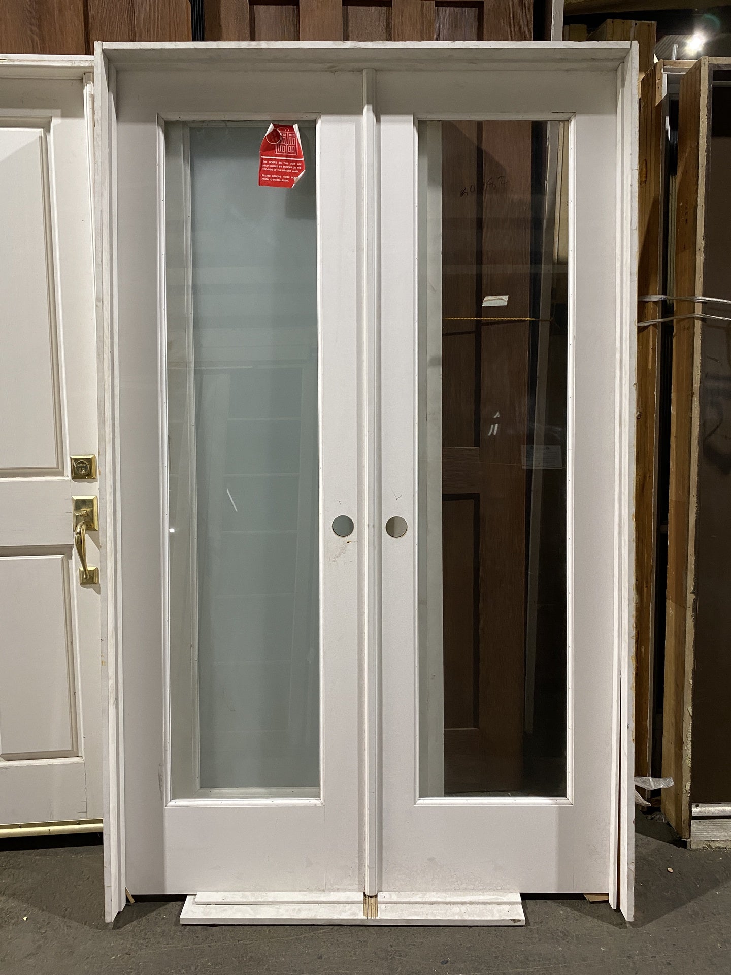 Wooden Exterior Double Door TRP