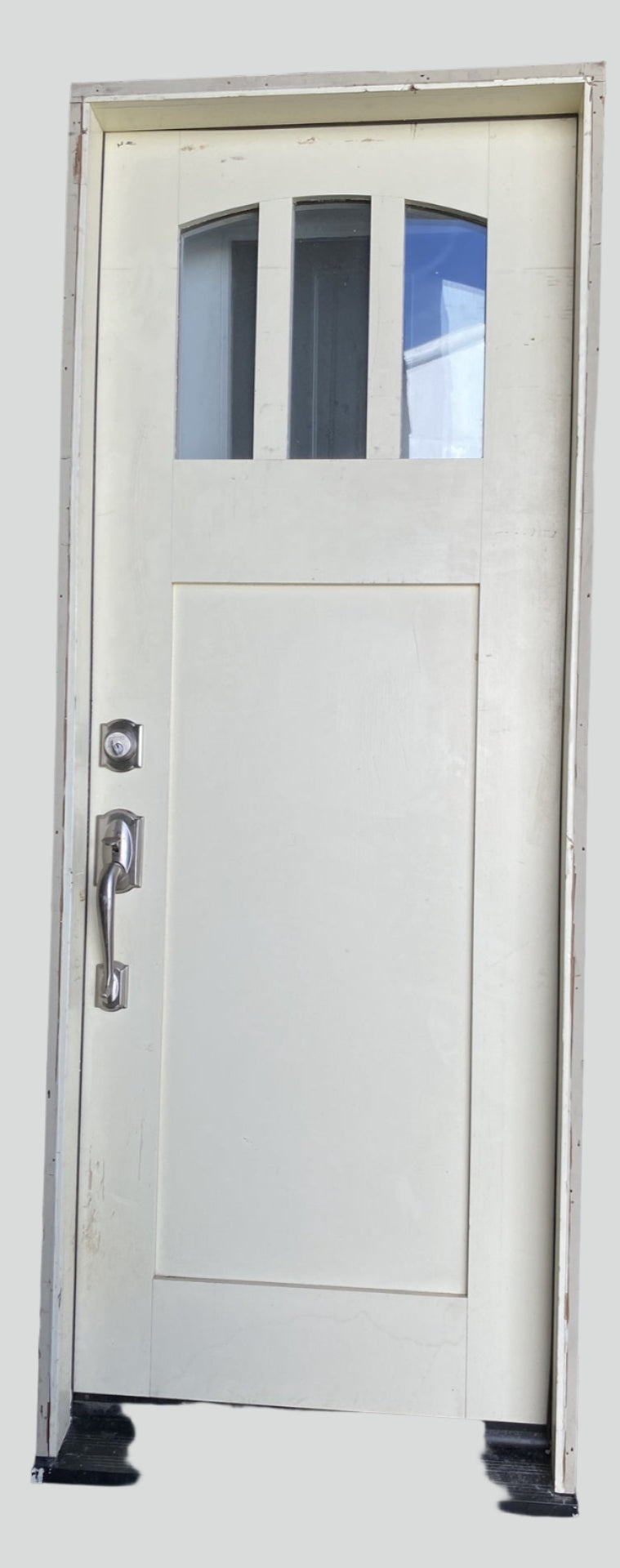 Front Door 3 Glass Panels TRP