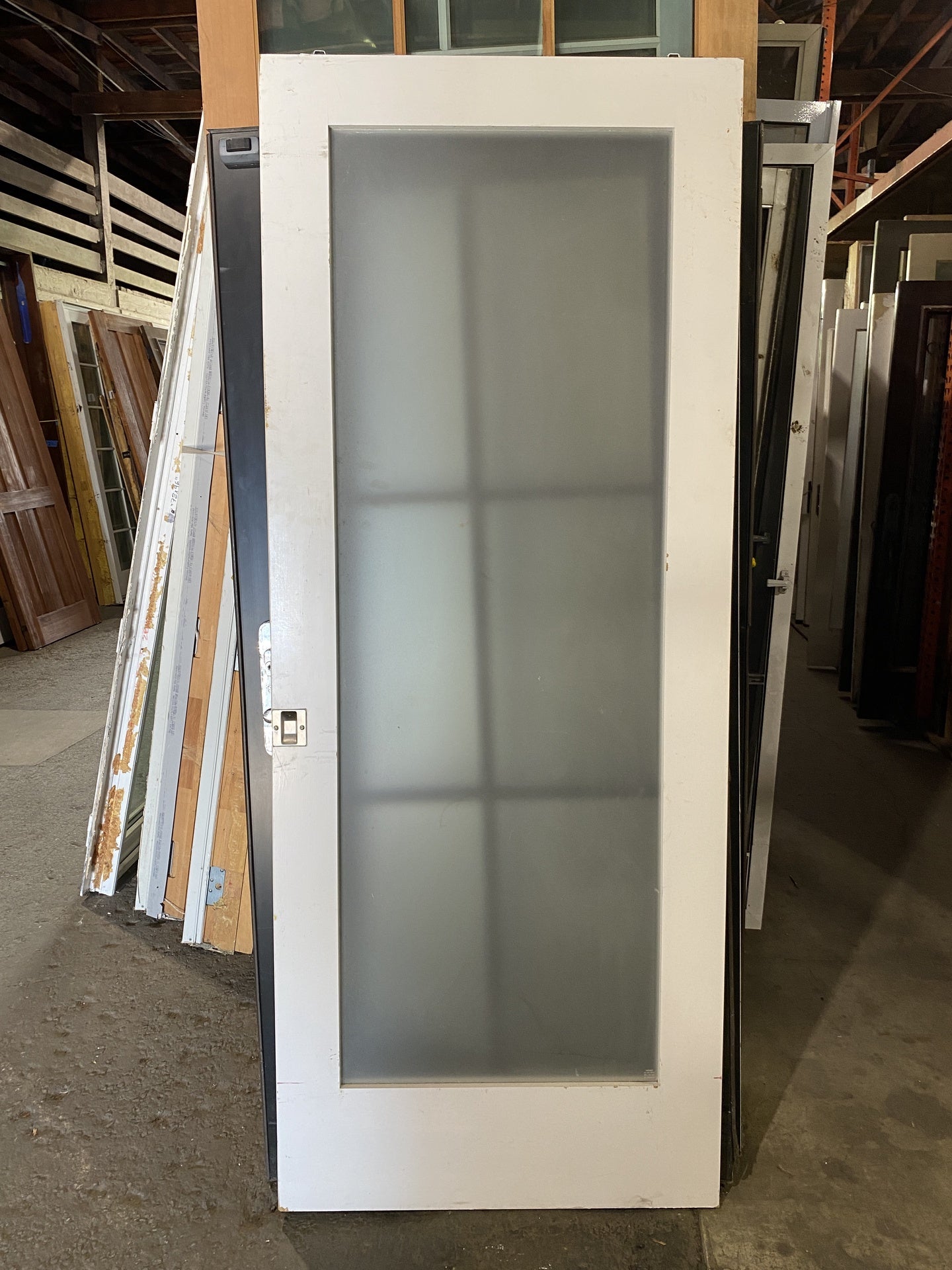 White Slab Door TRP