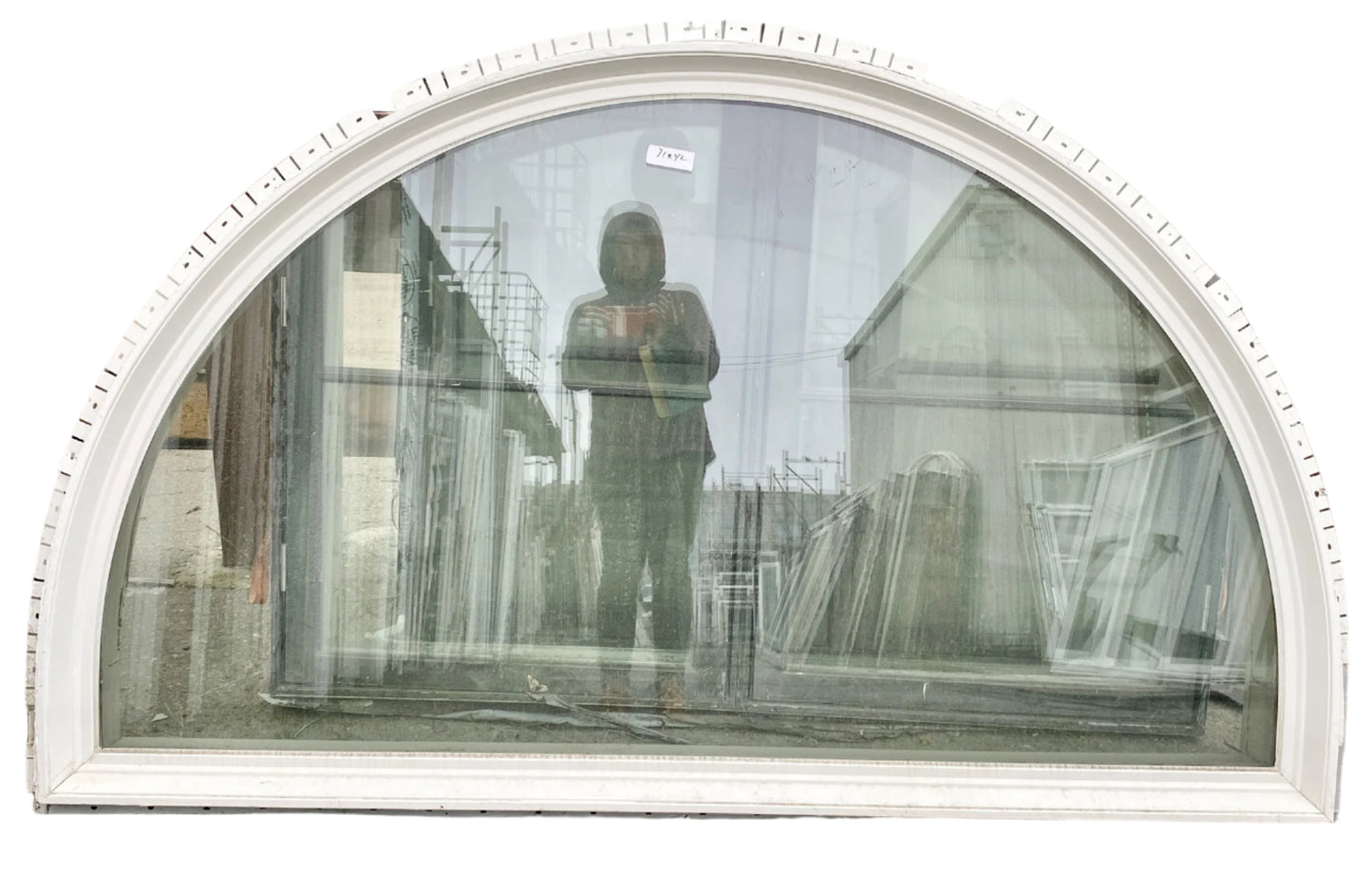 Arched Wooden Window TRP