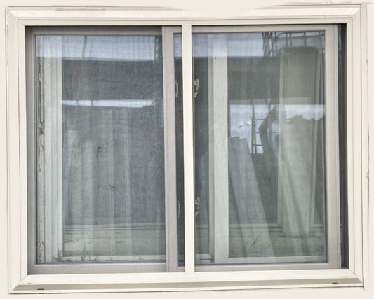 Beige Vinyl Sliding Window 2 CD4