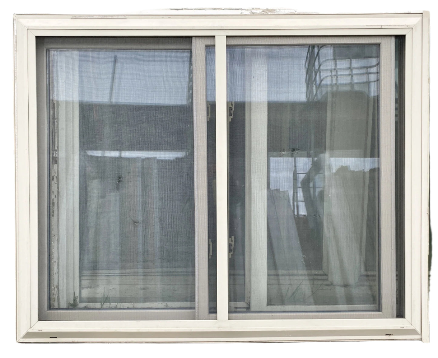 Beige Vinyl Sliding Window 2 CD4