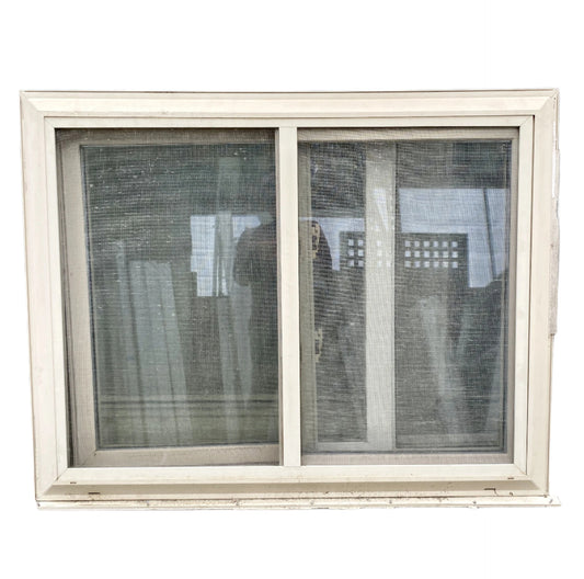 Beige Vinyl Sliding Window CD4