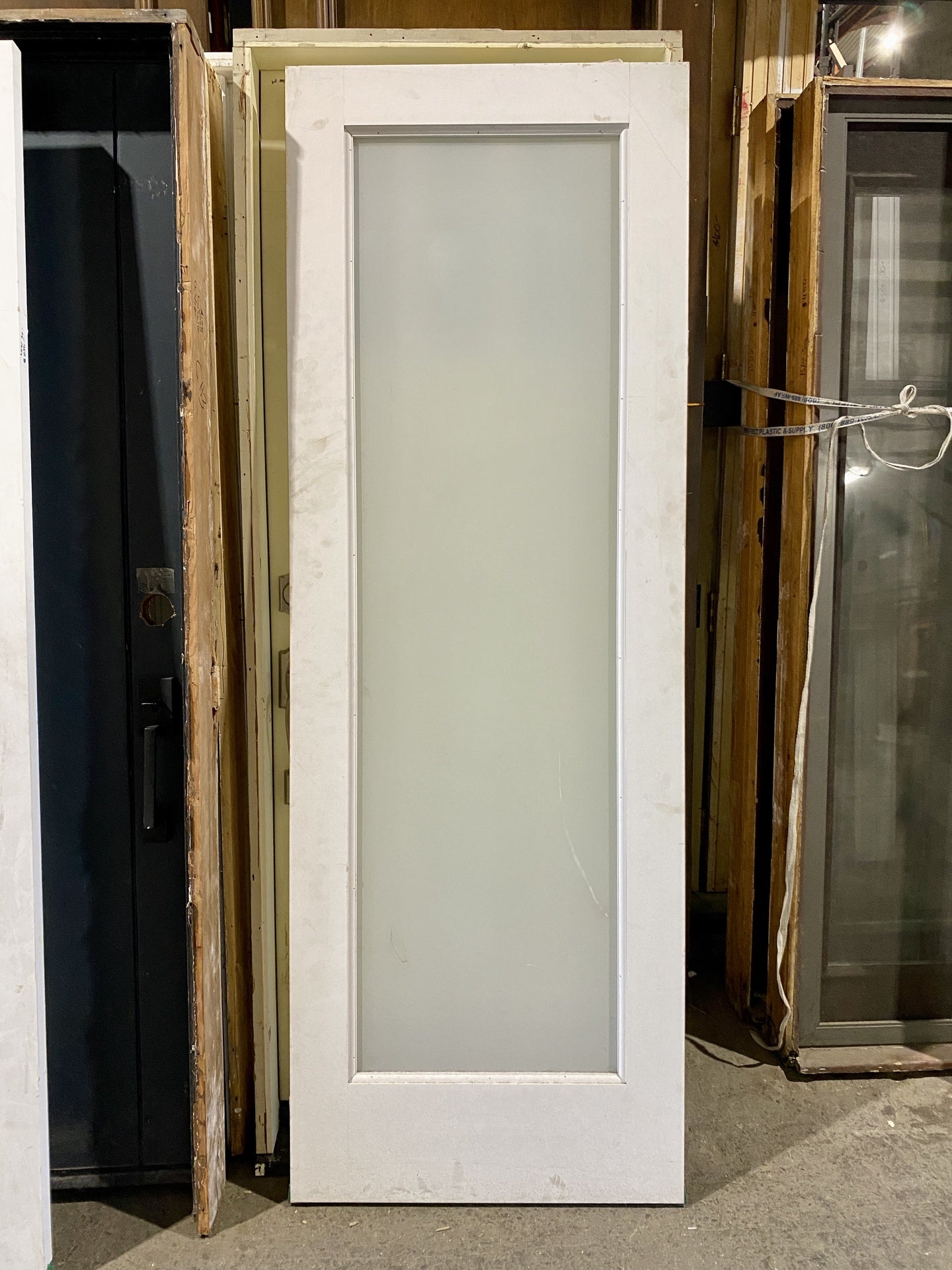 Slab Opaque Glass Door 2 LOW