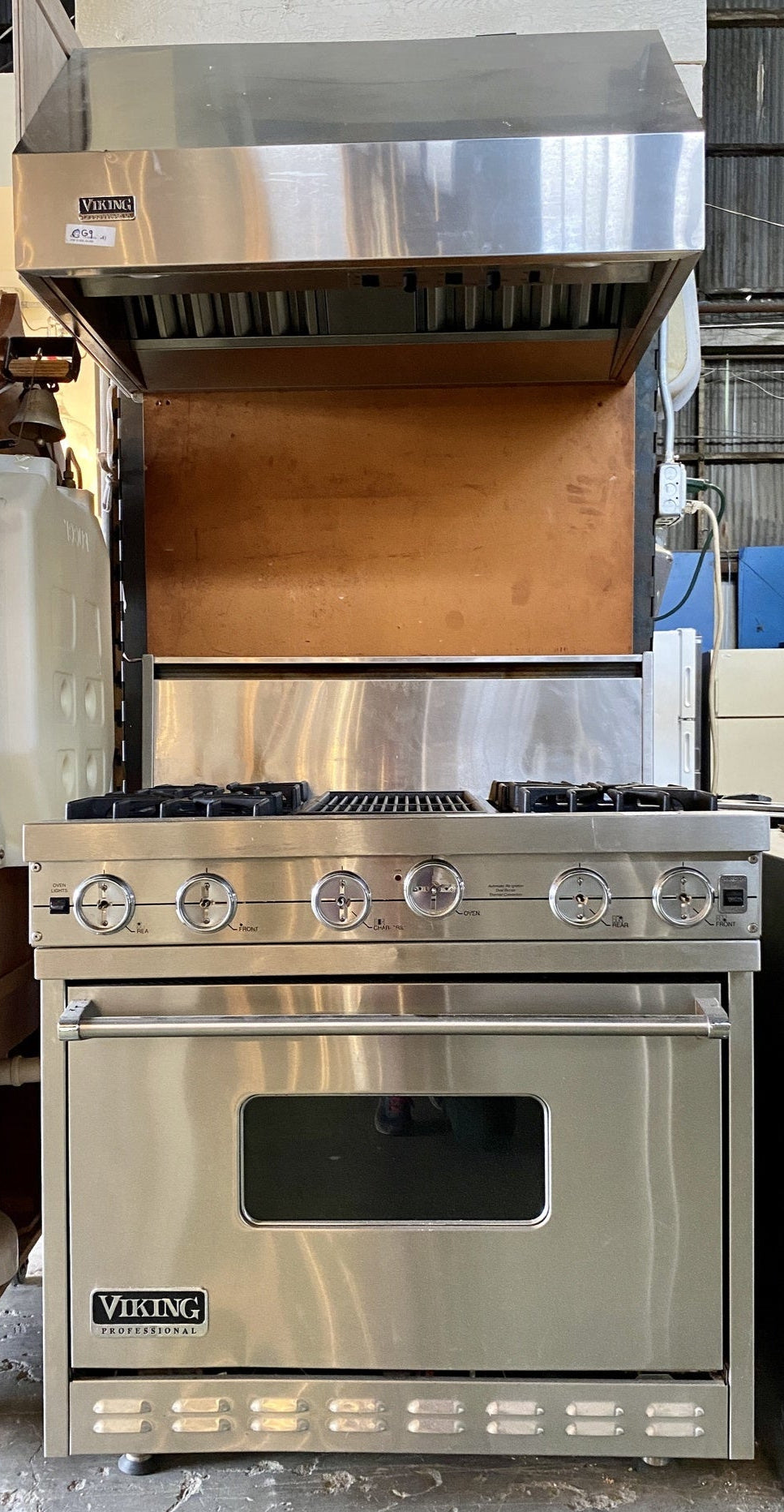 Viking Stove with Hood CG9