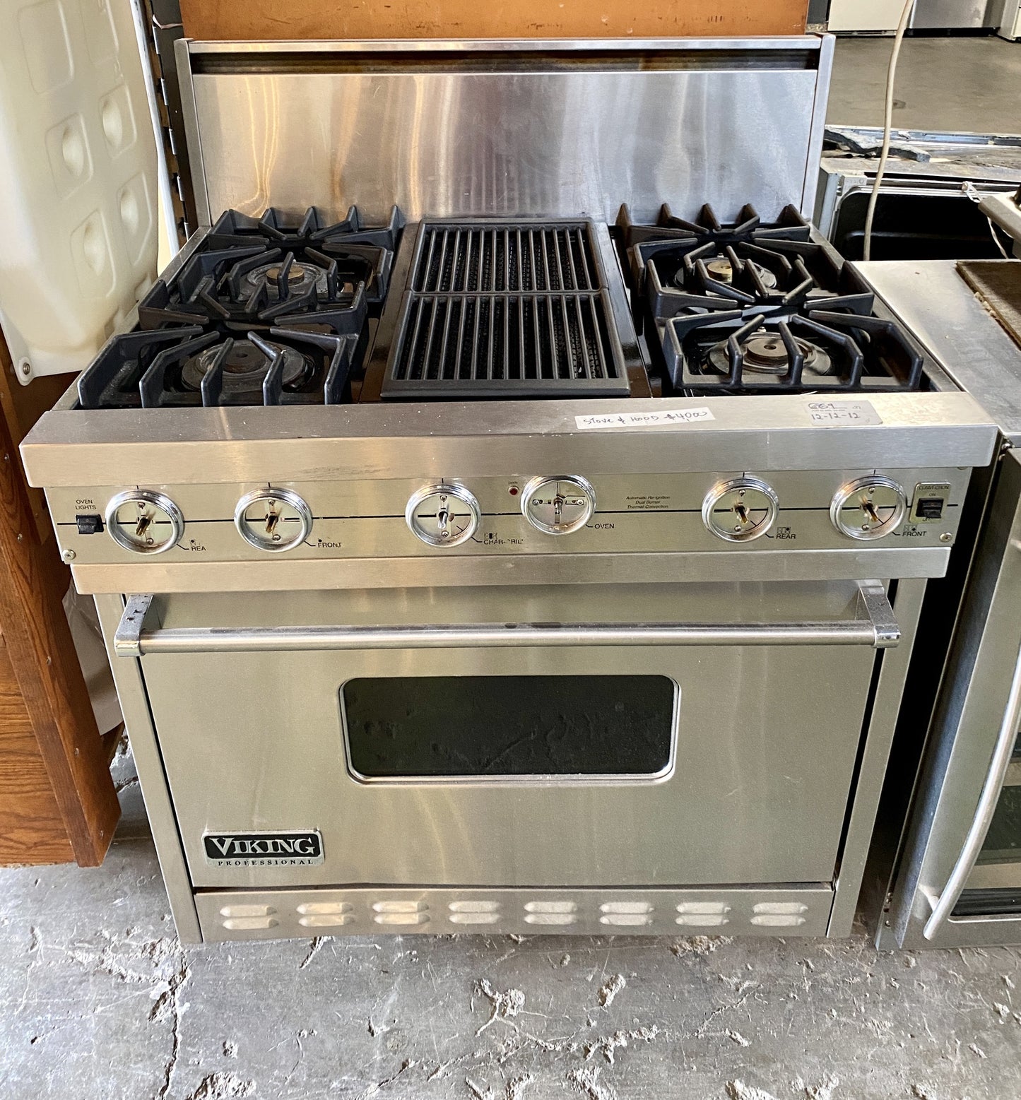 Viking Stove with Hood CG9