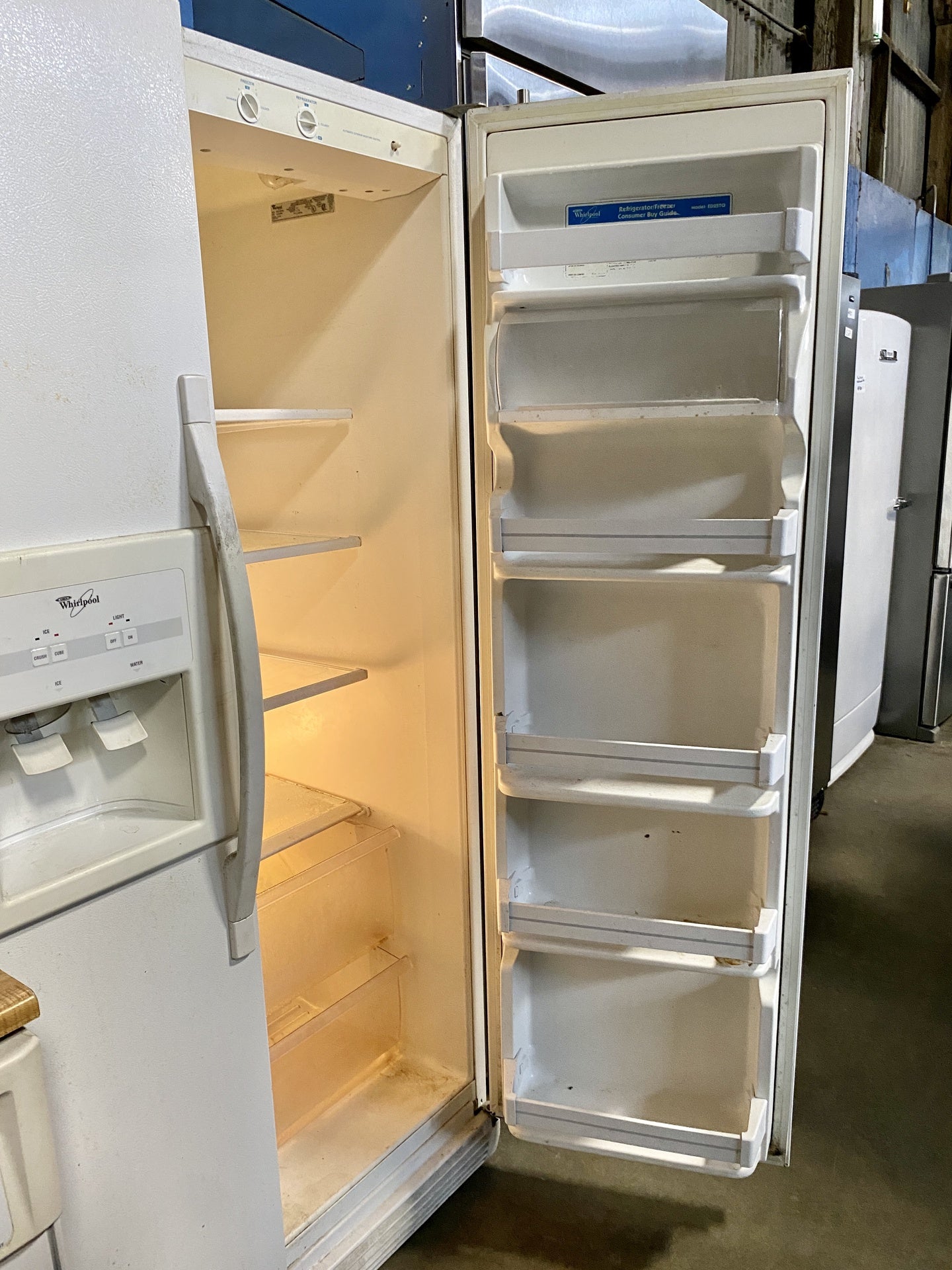 Whirlpool Refrigerator White TRP
