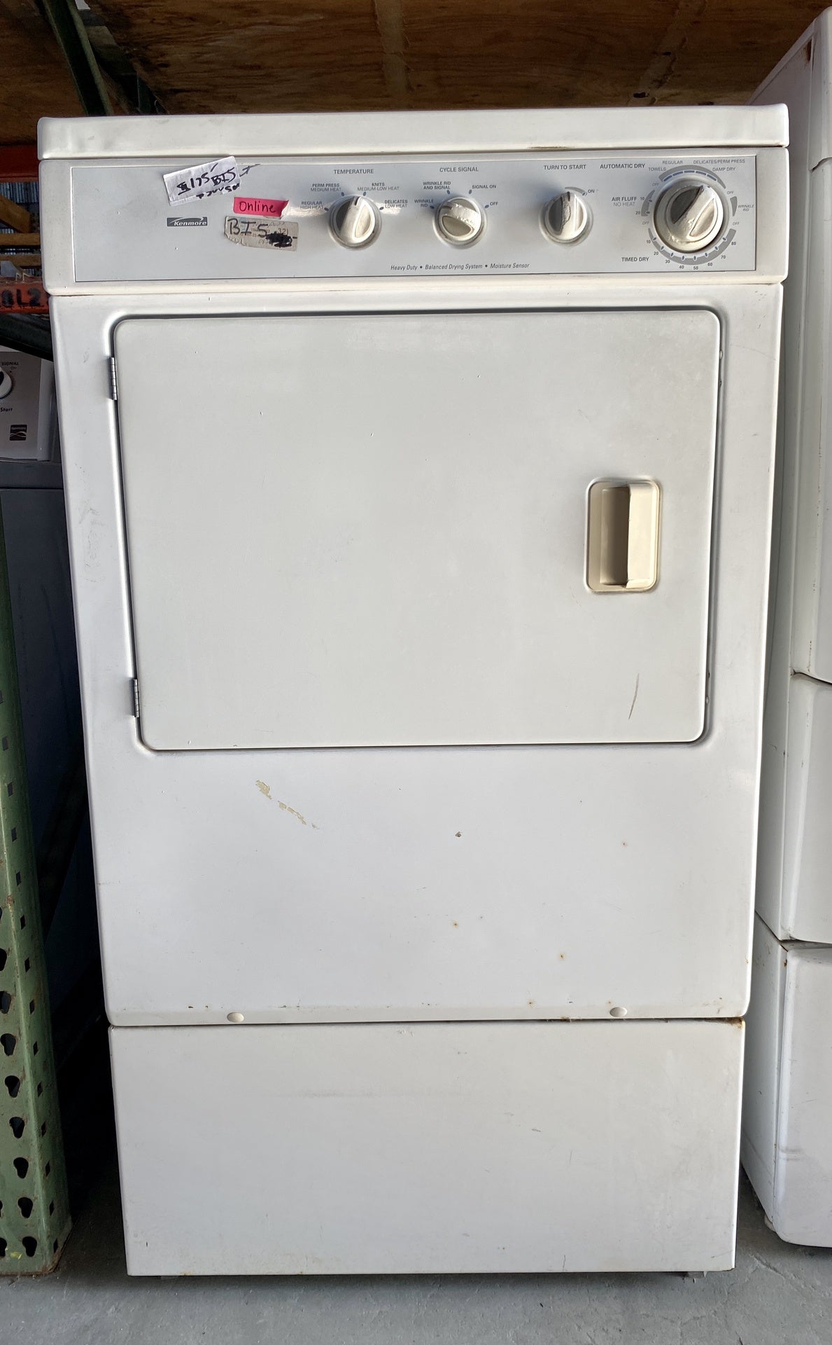 Kenmore Heavy Duty Dryer BI5