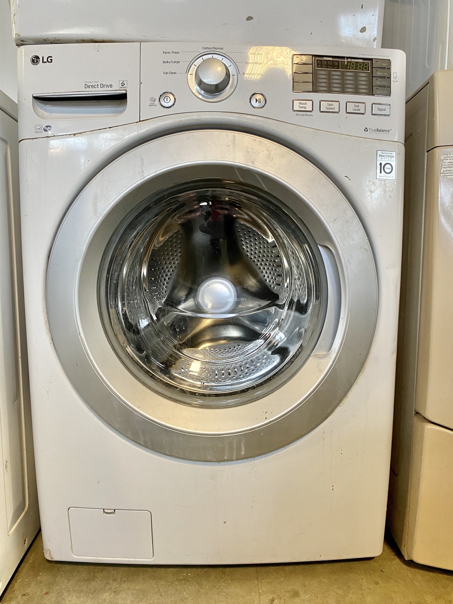 LG Direct Drive Washer Dryer Set TRP