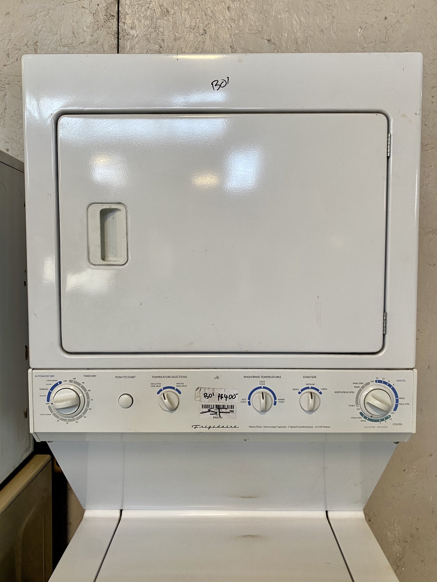 Frigidaire Washer Dryer Set BO1