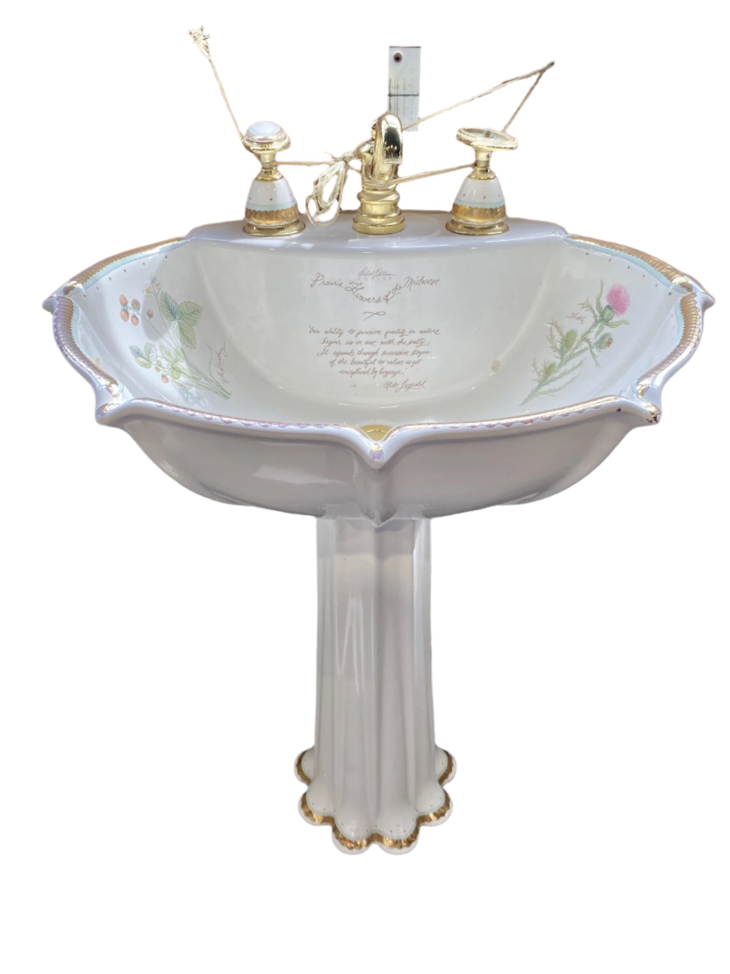 Kohler Prarie Flowers Sink TRP