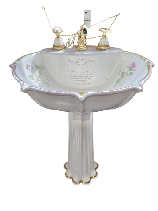 Kohler Prarie Flowers Sink TRP
