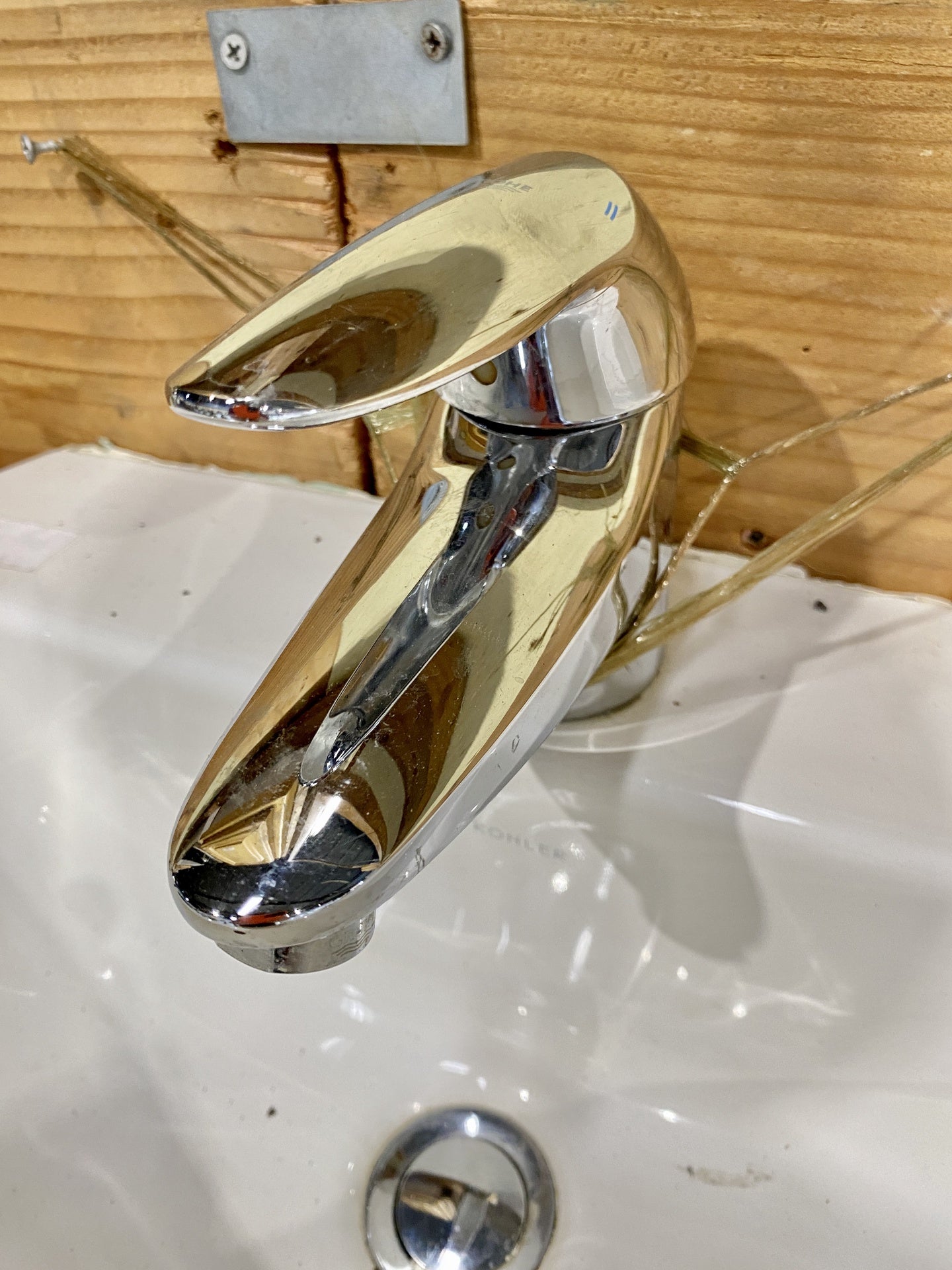 Kohler Pedestal Sink White Mini CI3