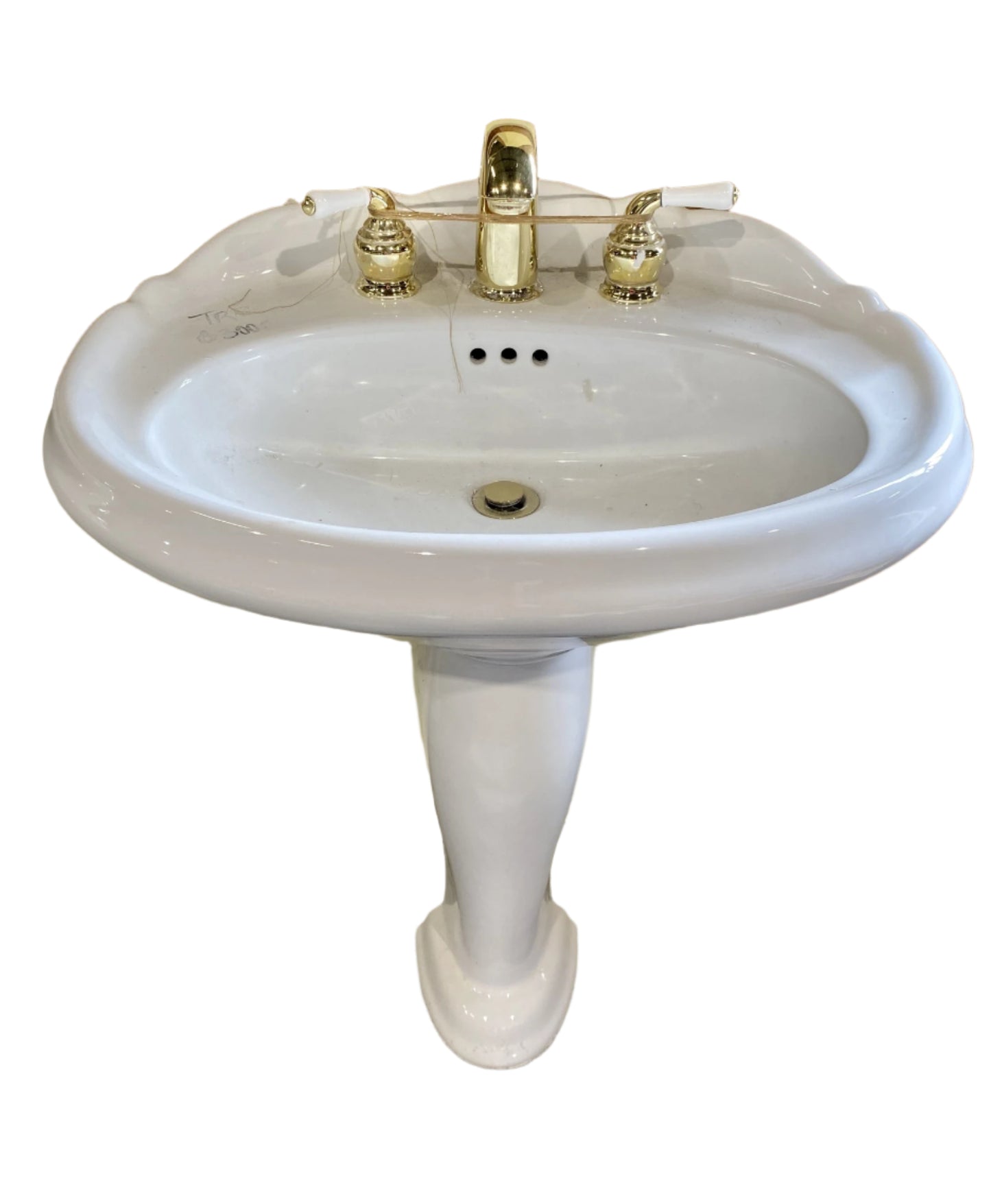 Moen Oval Pedestal Sink TRP
